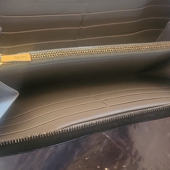 Celine Black Leather Wallet - Picture 6 of 7